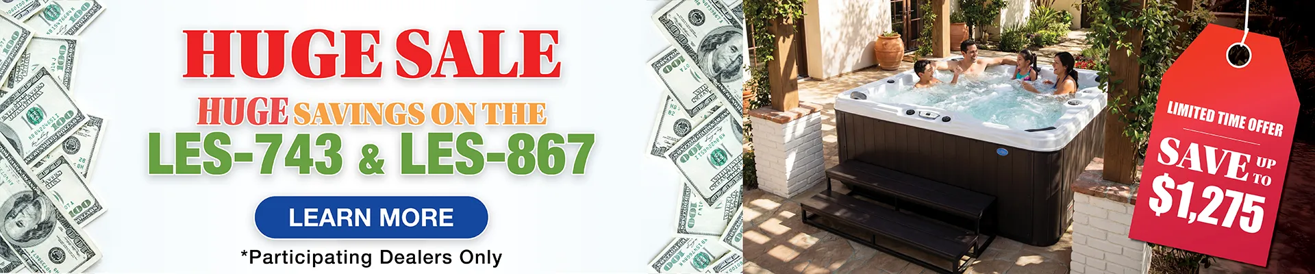 Calspas hot tub being used in a family setting - Laguna Niguel