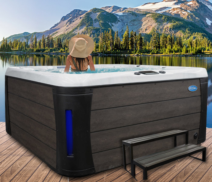 Calspas hot tub being used in a family setting - hot tubs spas for sale Laguna Niguel